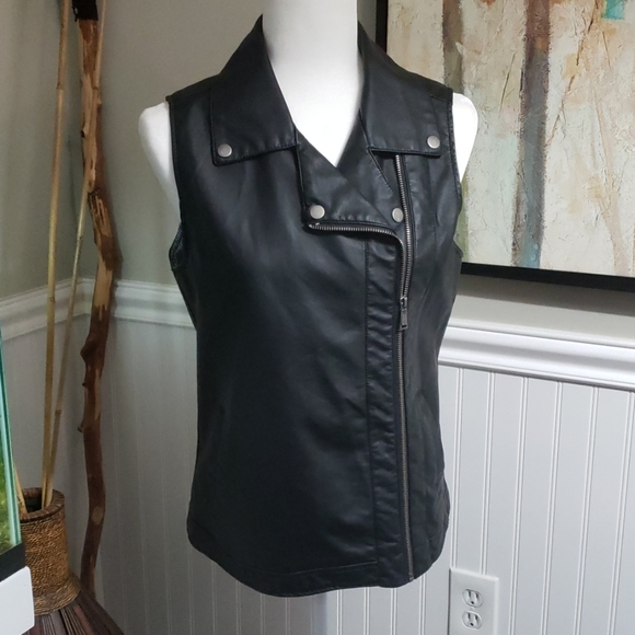 Odyn Jackets & Blazers - ODYN FAUX Leather Vest